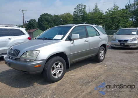 2001 Lexus Rx 300 300 z USA, uszkodzony, nr VIN JTJHF10U910232332